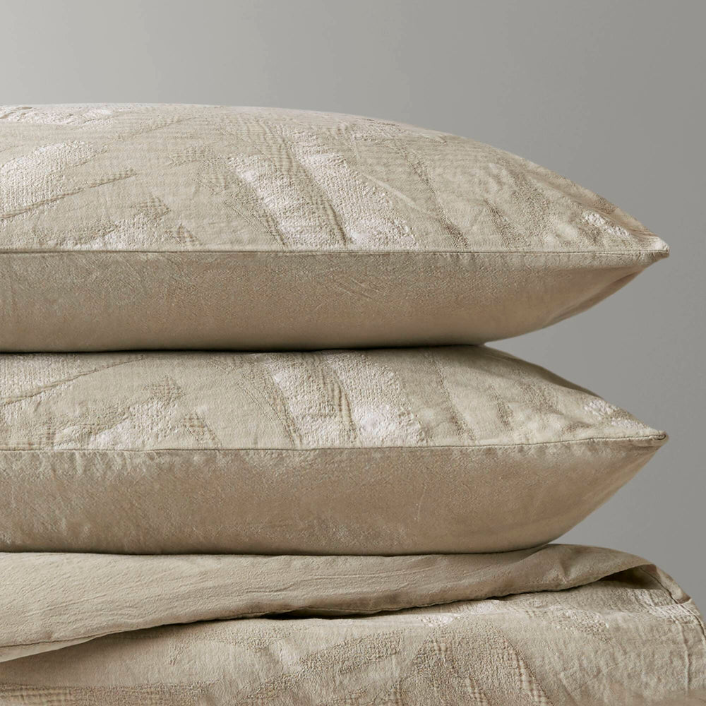 3 Pieces Full/Queen Cotton Duvet Set,Linen Media 14