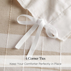 5 Piece Cotton Jaquard Duvet Set perspective