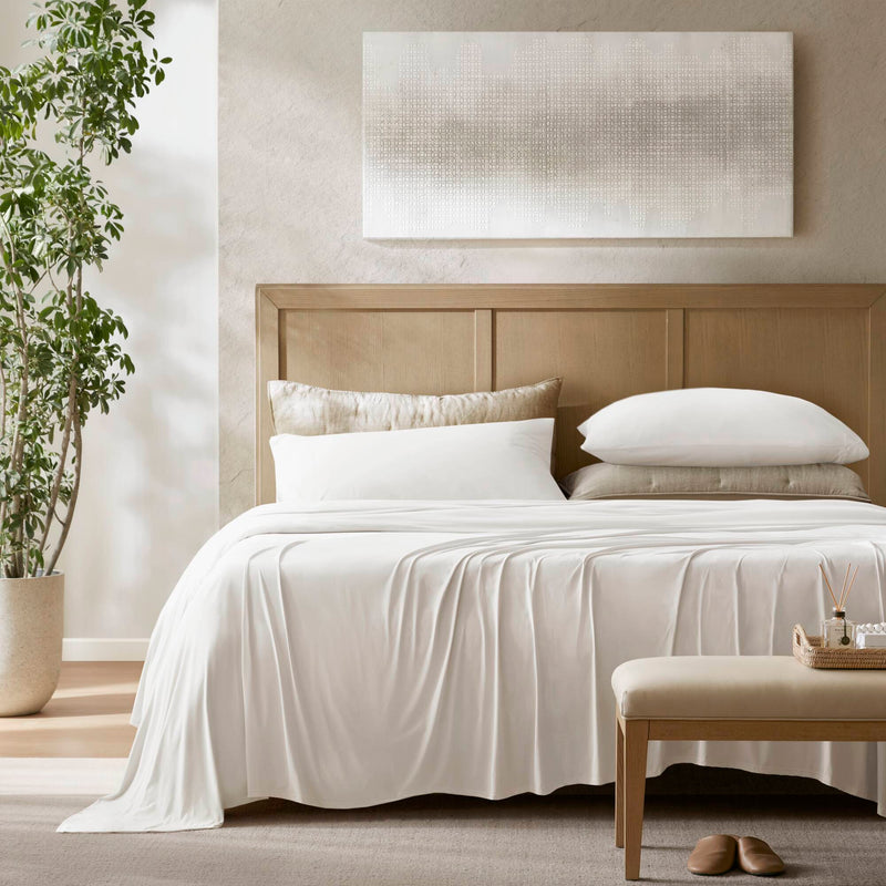 4-Piece Stretch Jersey Sheet Set