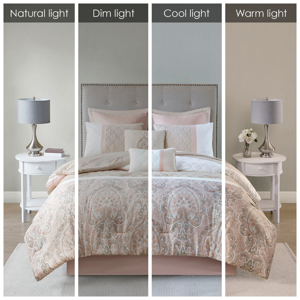 King 8 Piece Comforter Set Media 2