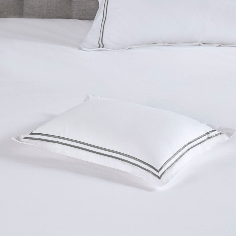 Full/Queen 100% Cotton Sateen Embroidered Comforter Set