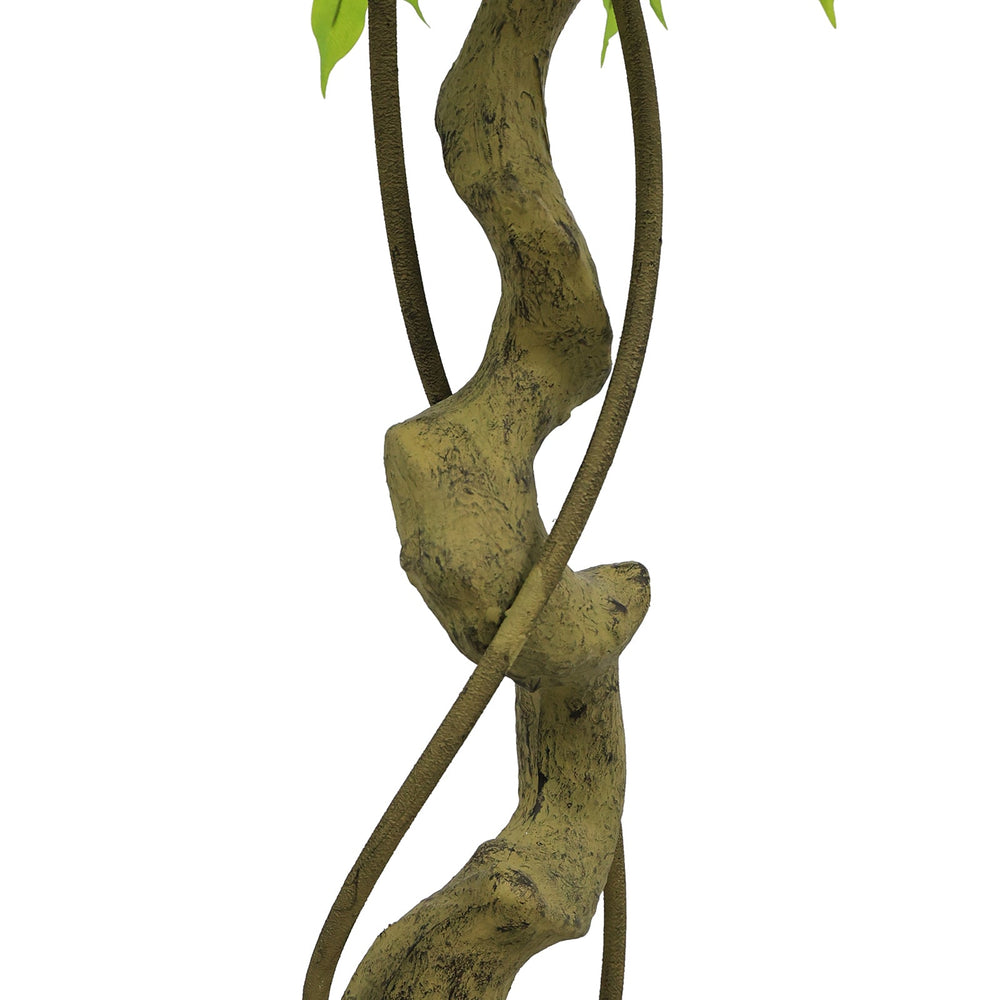 5.2FT Artificial Ficus Tree, Lifelike Faux Banyan Tree with Pot for Home, Office Patio Decor, 1pc/set Media 7