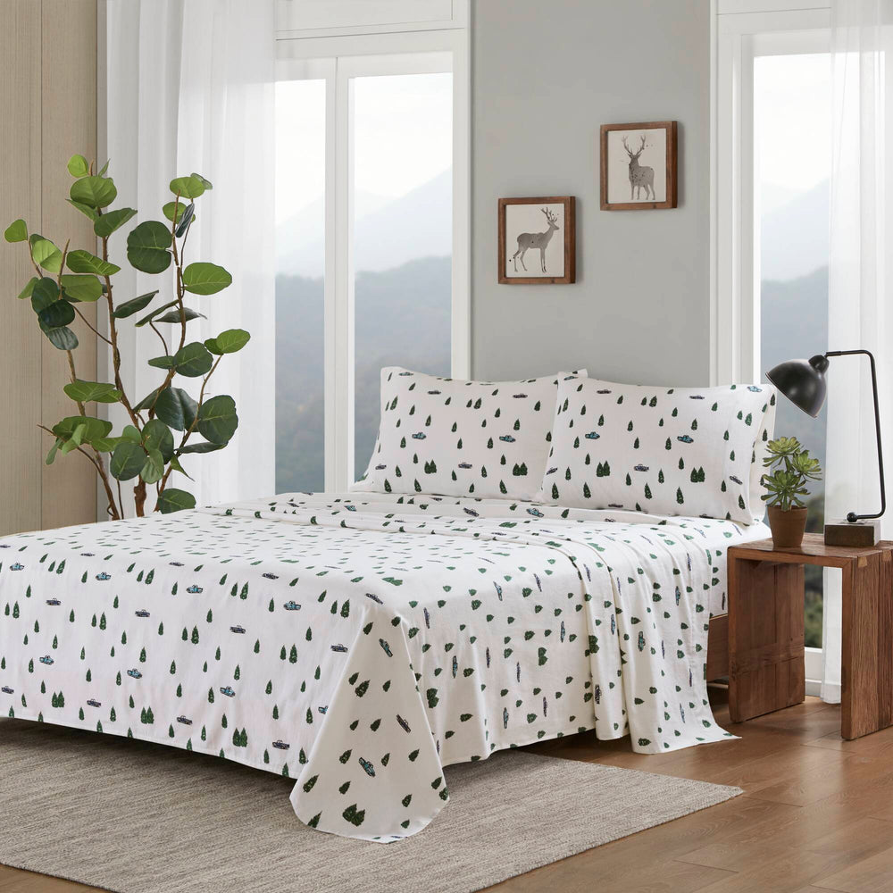 4 PCS Full Sheet Set Green Trees & Trucks Media 13