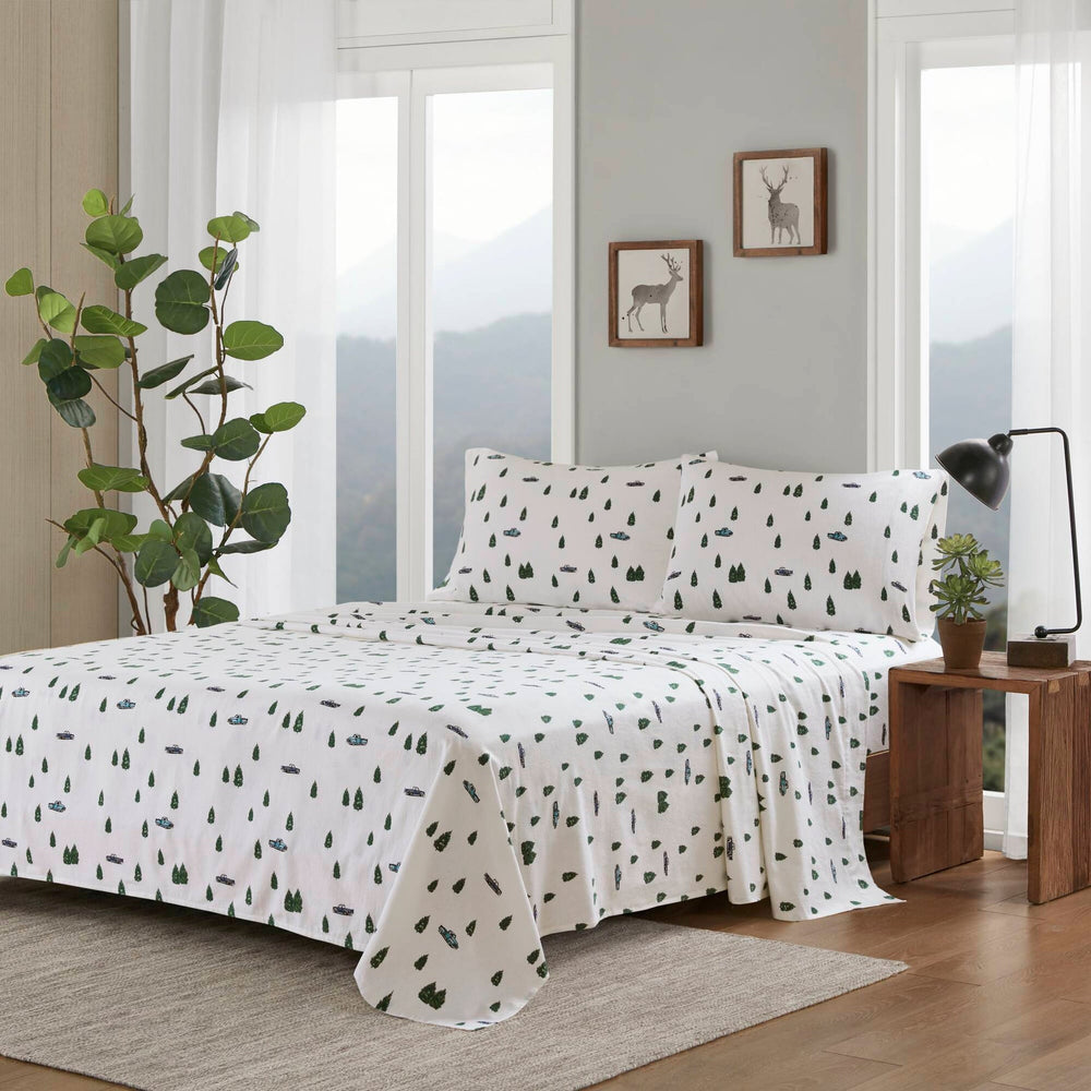4 PCS Full Sheet Set Green Trees & Trucks Media 13