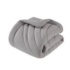 Poly Jersey Puffy Comforter Set perspective