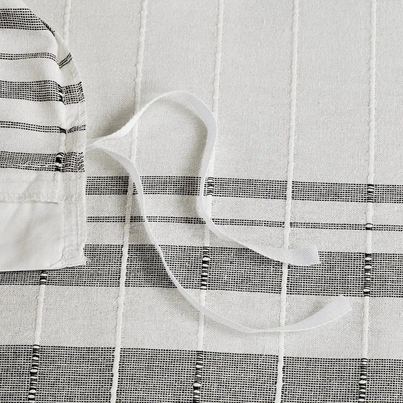 5 Piece Cotton Jaquard Duvet Set