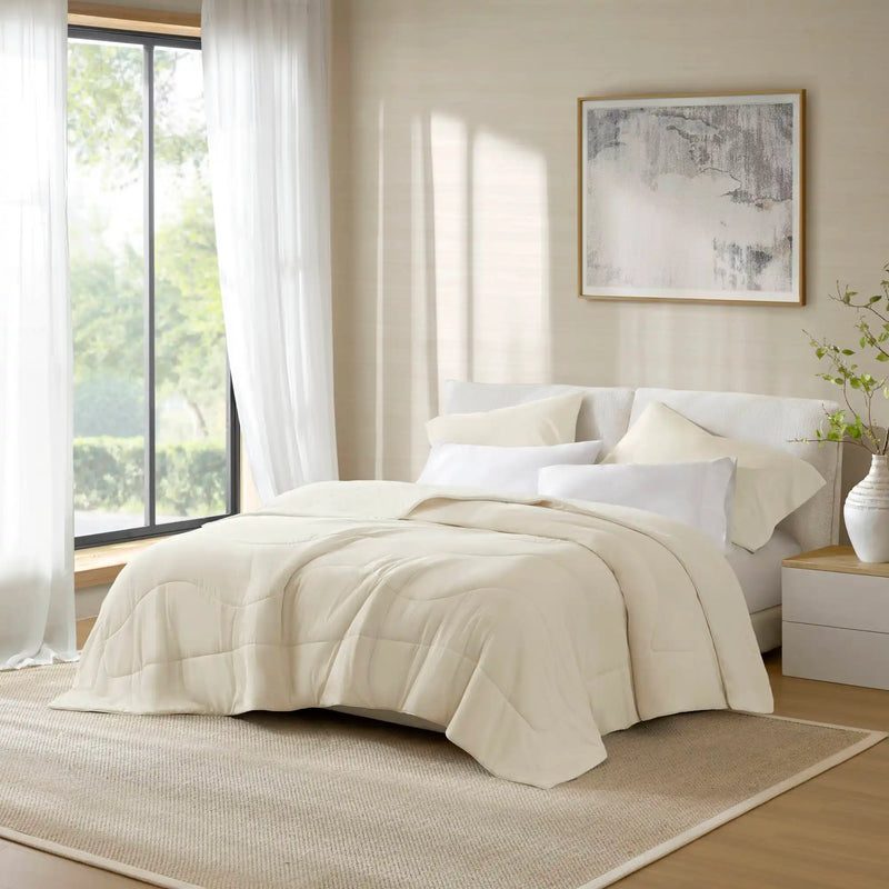 1-Piece Reversible Tencel Comforter Blanket