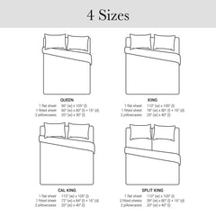 4-Piece Stretch Jersey Sheet Set perspective