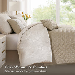 10- Piece Jacquard Comforter Set perspective
