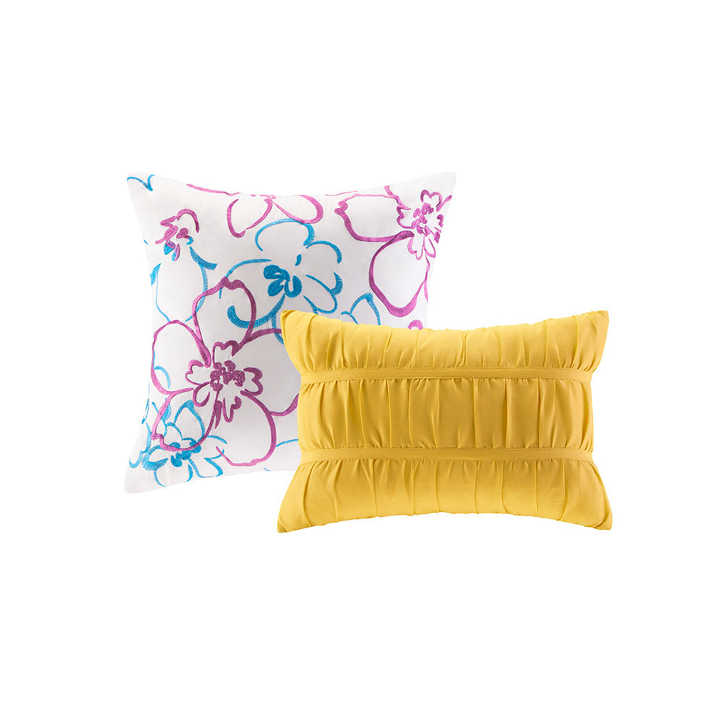 Full/Queen Floral Comforter Set Media 5