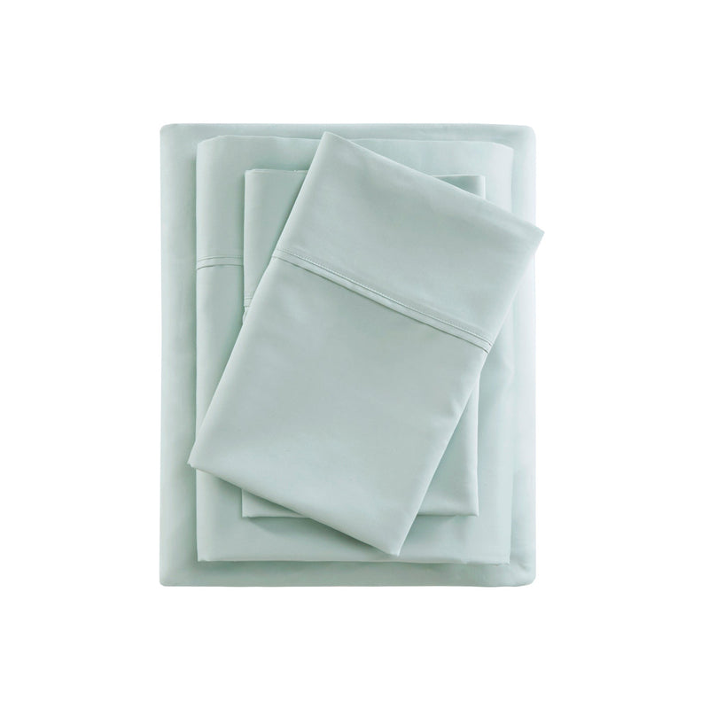 4-Piece Cooling Cotton Blend Sheet Set
