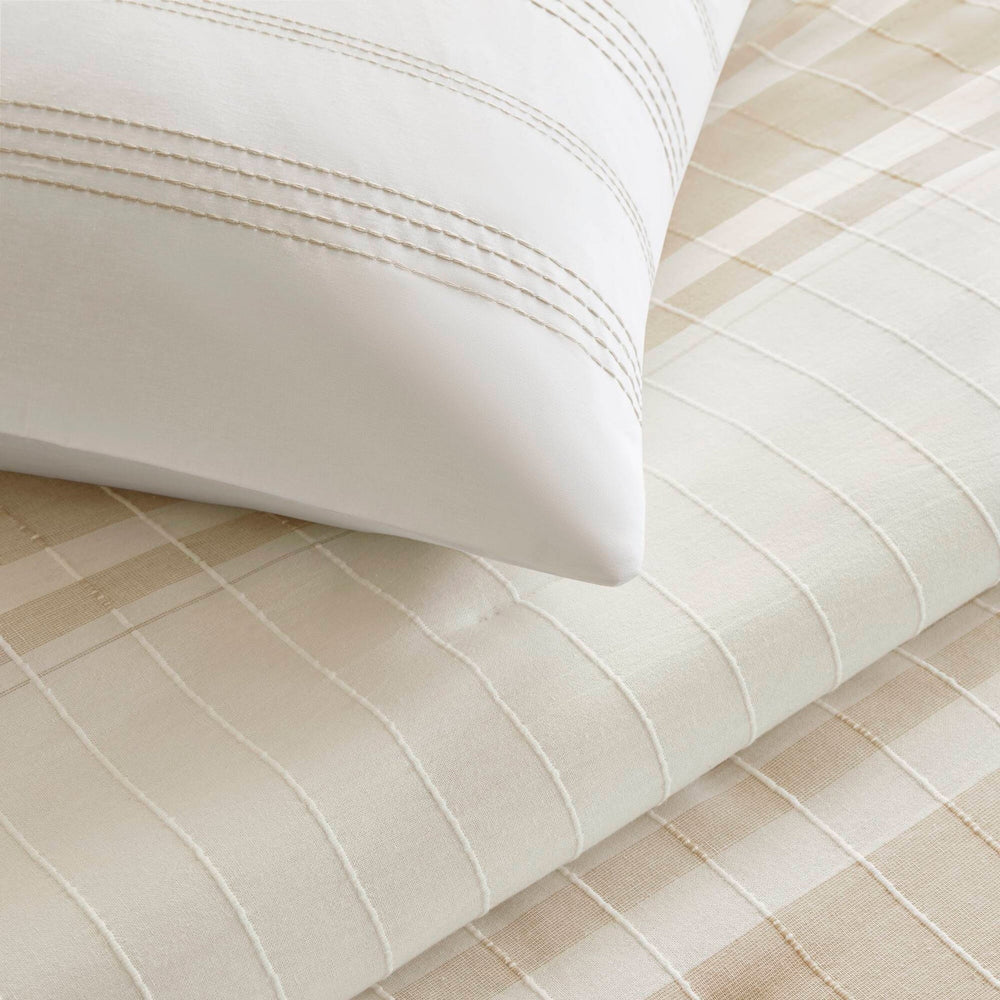 6-Piece Cal King Cotton Jacquard Oversized Comforter Set Media 12