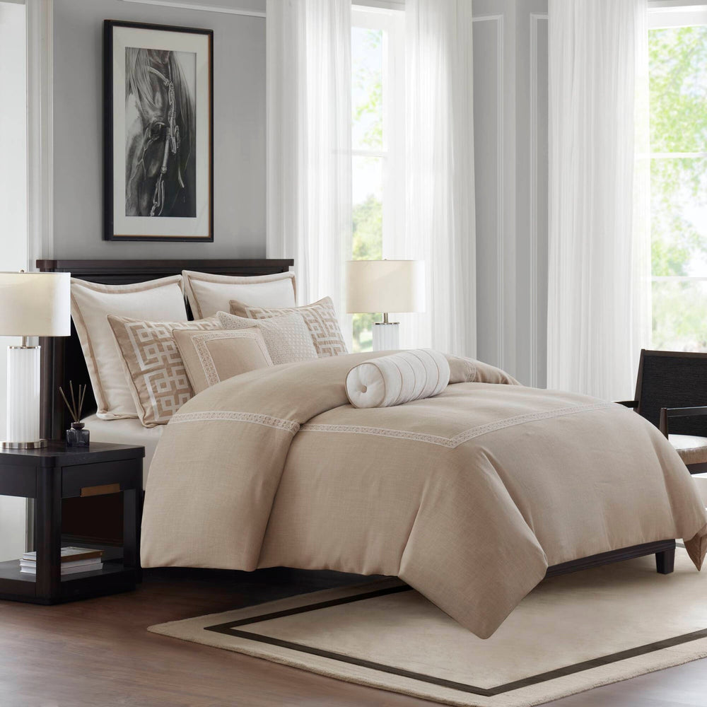8- Piece Queen Comforter Set Media 1