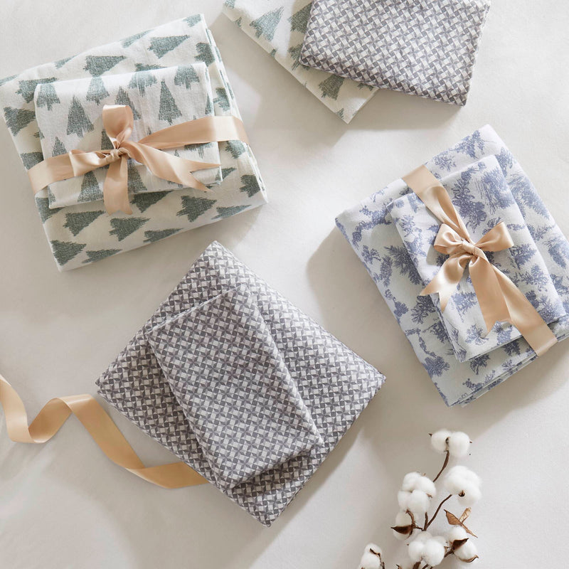 4-Piece 100% Cotton Printed Sheet Set