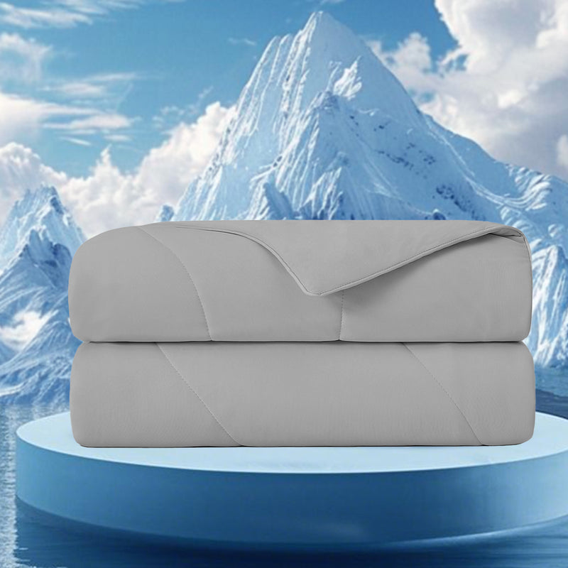1-Piece 60x90' Cooling DA Comforter,Gray