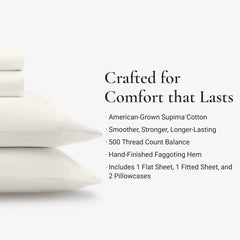 Cotton Sheet Set perspective