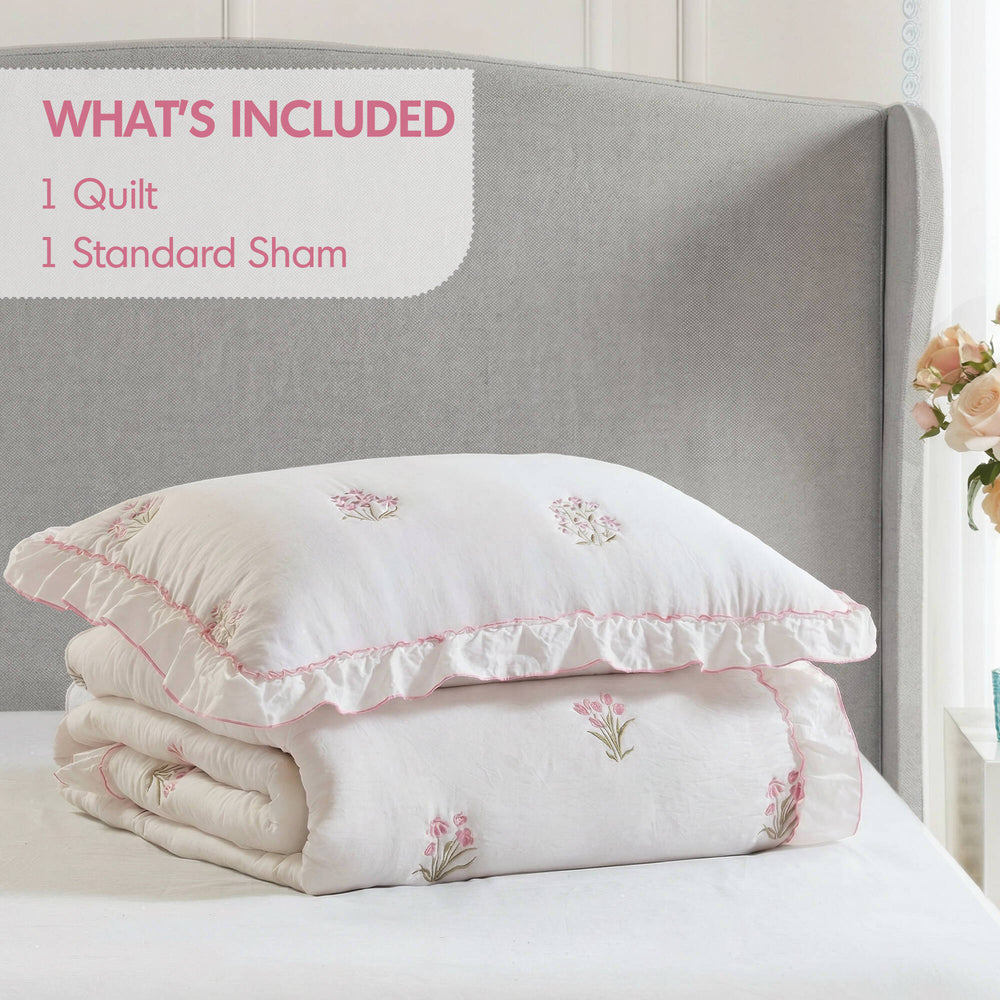 2-Piece Twin/Twin XL Quilt Mini Set Media 3