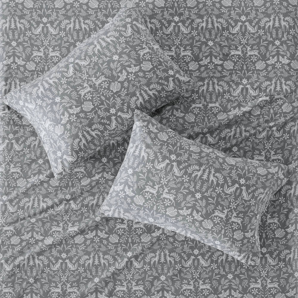 4 PCS Full Sheet Set Sage Winter Fauna Media 8