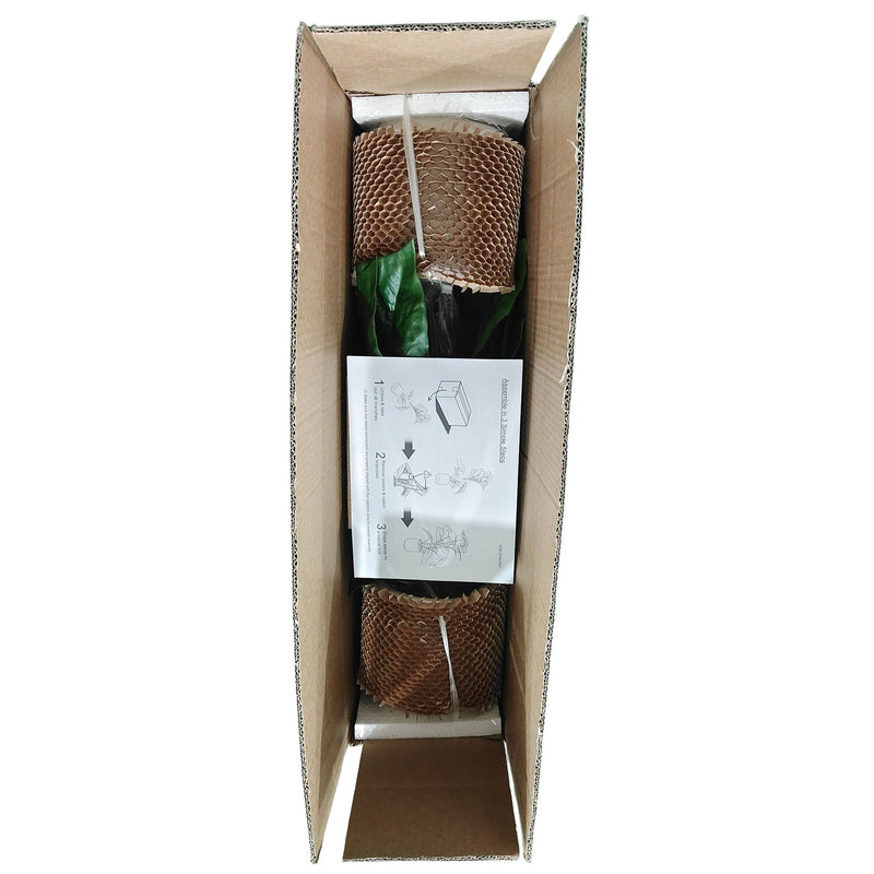 30'' Artificial Monstera Deliciosa Plant with White Pot, 2 pcs / set