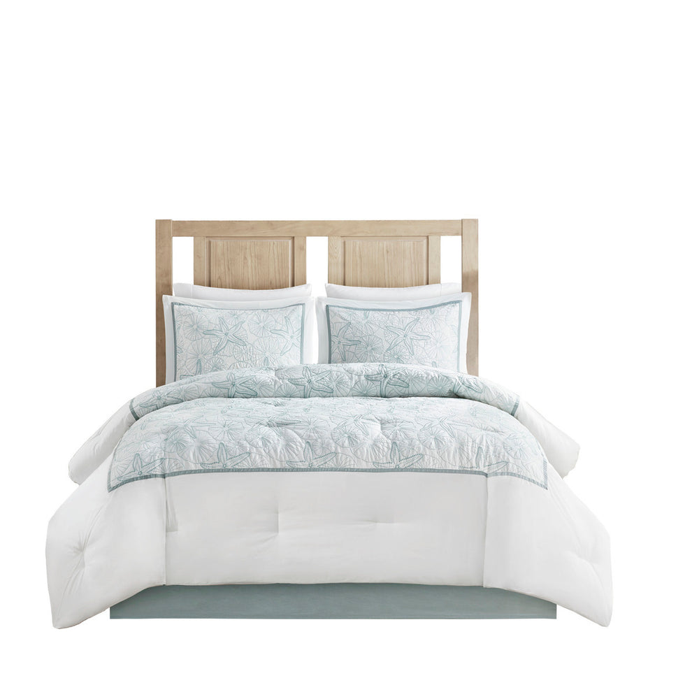 Comforter Set White Cal King Media 2