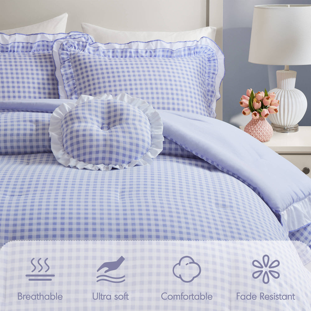 4-Piece Full/Queen Comforter Set Media 11