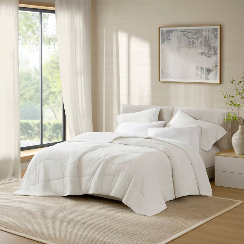 1-Piece Reversible Tencel Comforter Blanket