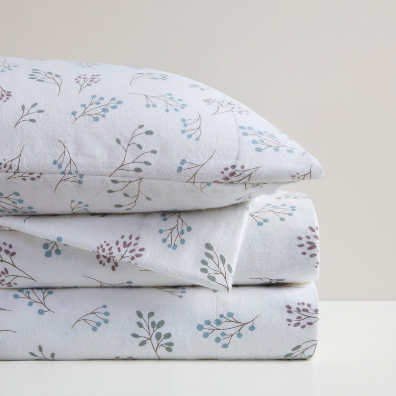 4-Piece 100% Cotton Printed Sheet Set