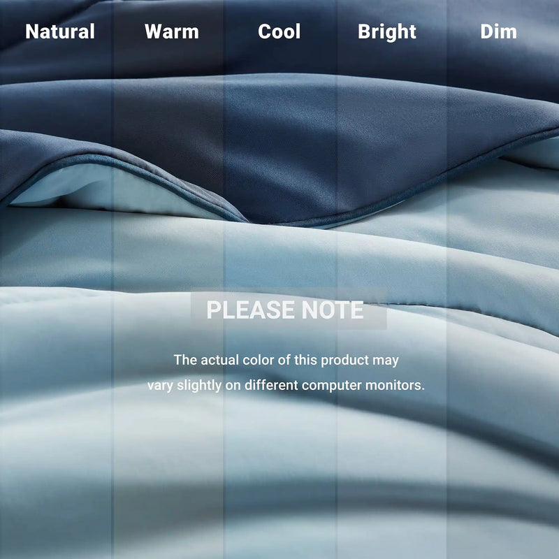 1-Piece Reversible Tencel Comforter Blanket
