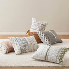 3 PCS Cotton Printed Comforter Set with Chenille perspective