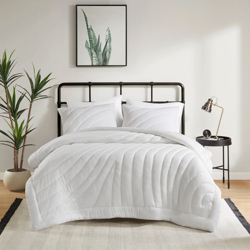 Poly Jersey Puffy Comforter Set
