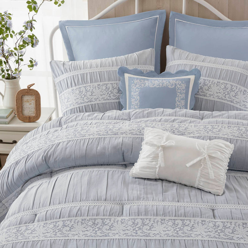 7- Piece Queen Jacquard Comforter Set