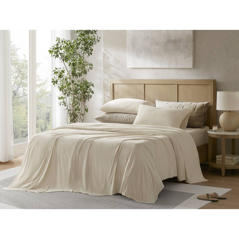 4-Piece Stretch Jersey Sheet Set
