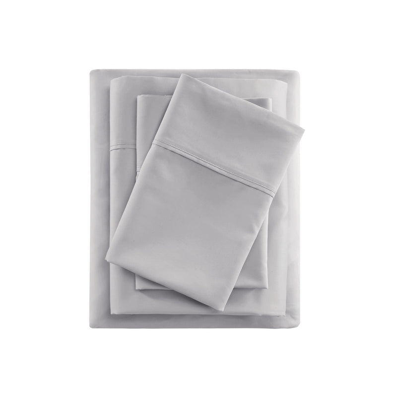 4-Piece Cooling Cotton Blend Sheet Set