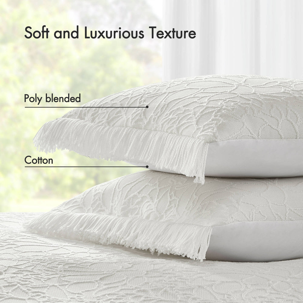 3PCS Queen Bedspread Set Media 8