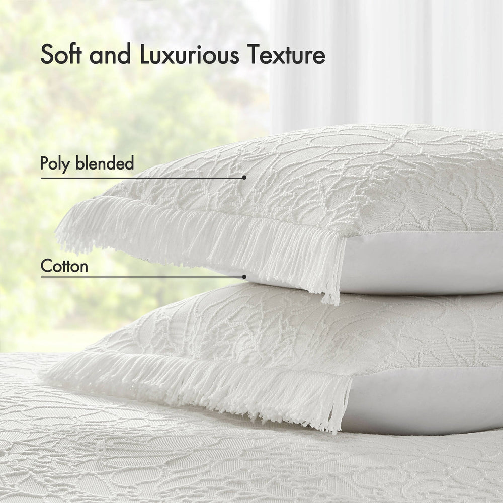 3PCS Queen Bedspread Set Media 8