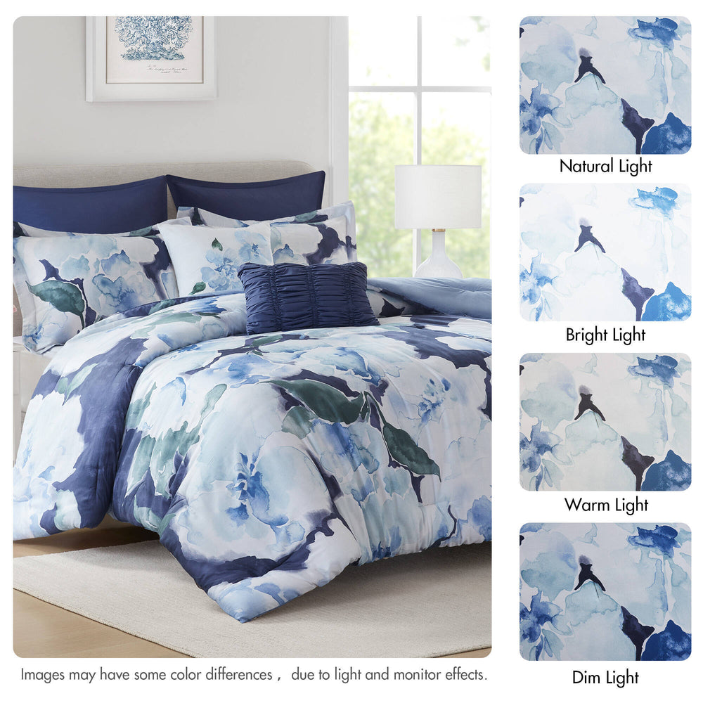 7- Piece Queen Comforter Set Media 6