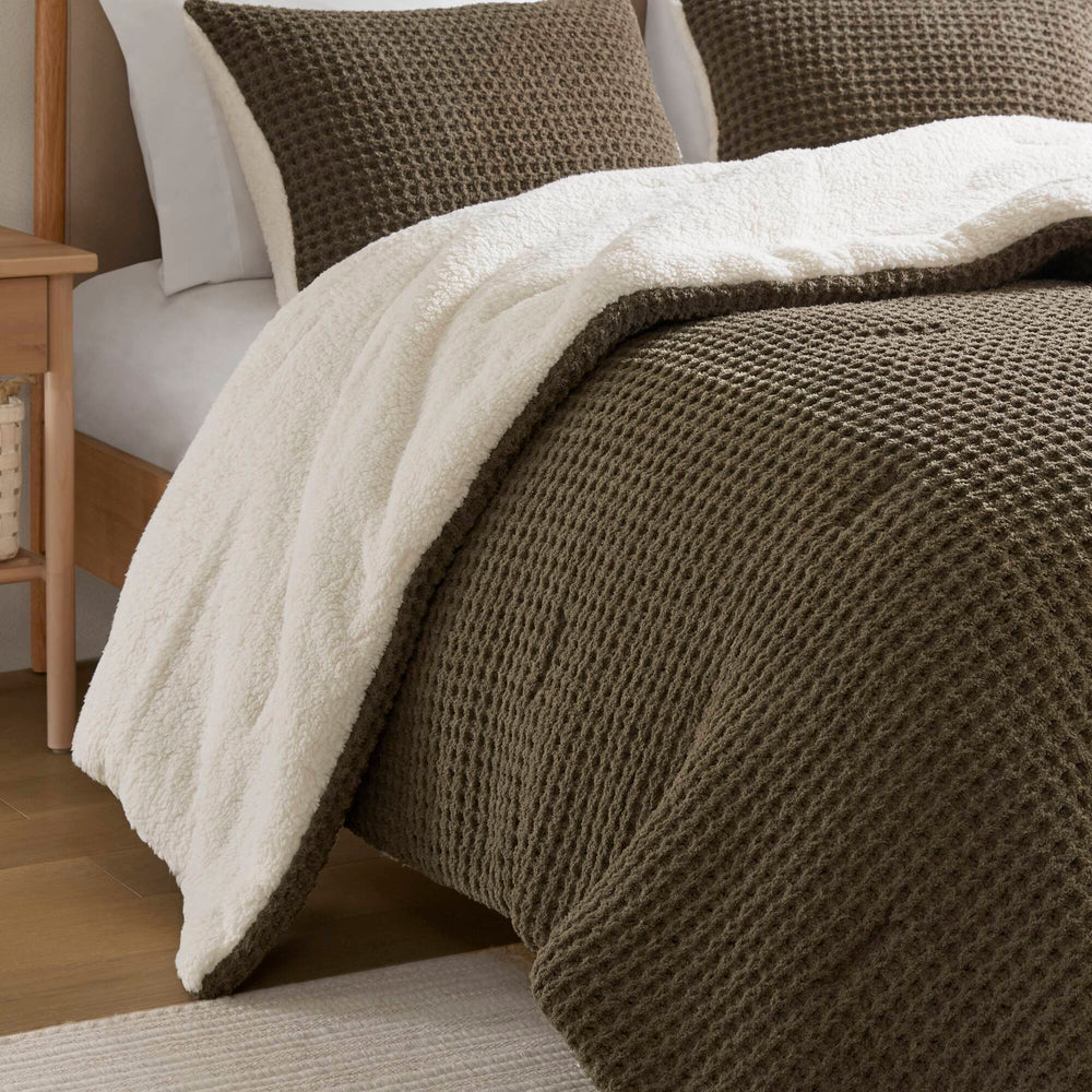 Knit Chenille Comforter Set Twin Media 13