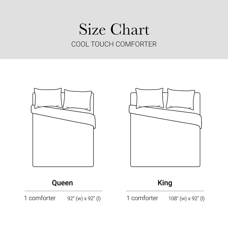 1-Piece Reversible Tencel Comforter Blanket