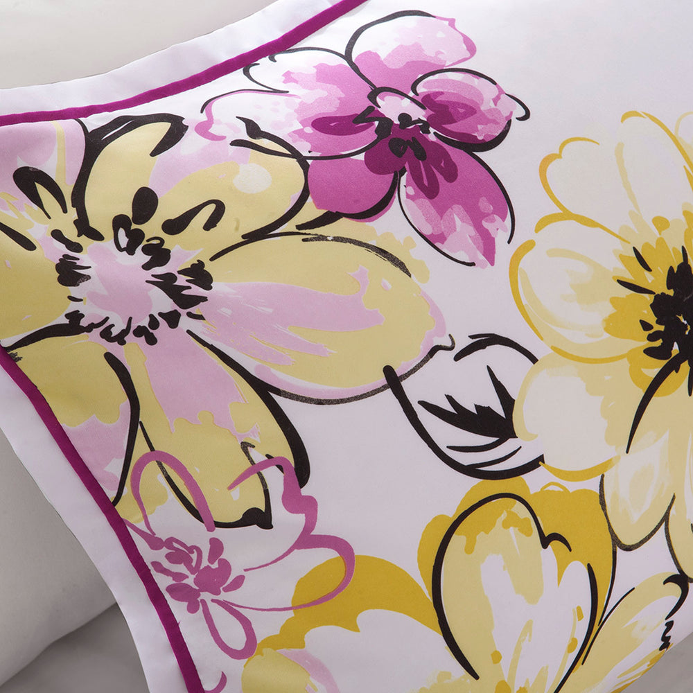 Full/Queen Floral Comforter Set Media 8