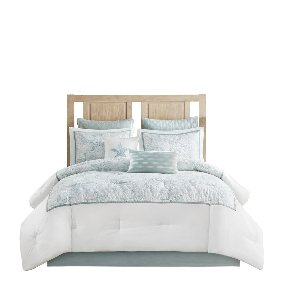 Comforter Set White Full Media 2