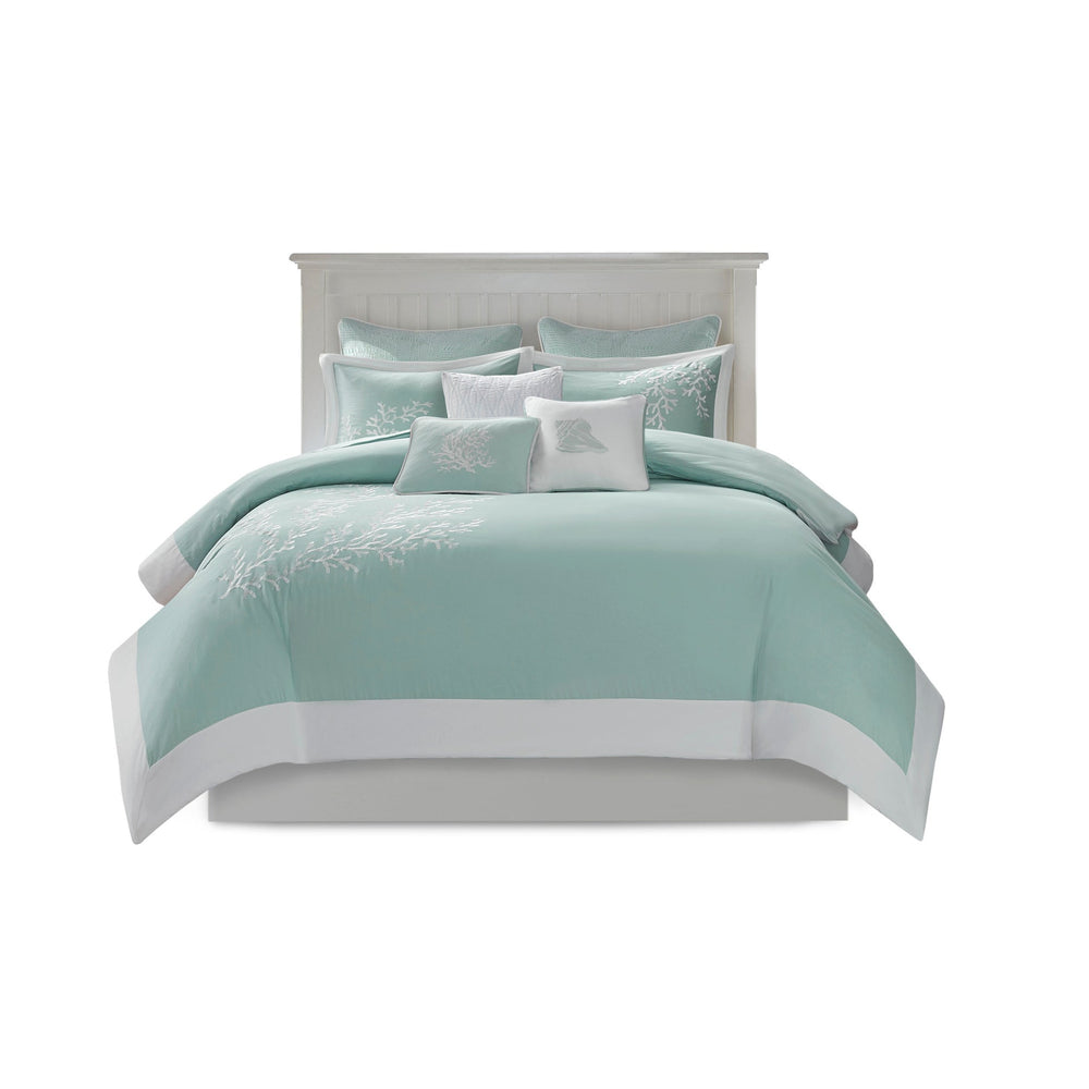 Duvet Cover Mini Set Aqua Full/Queen Media 7
