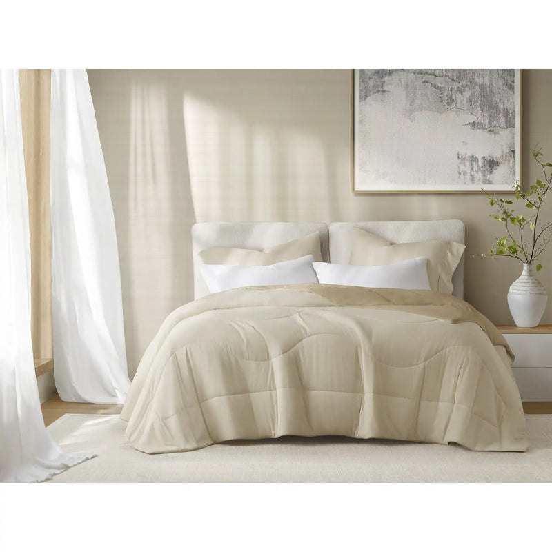 1-Piece Reversible Tencel Comforter Blanket