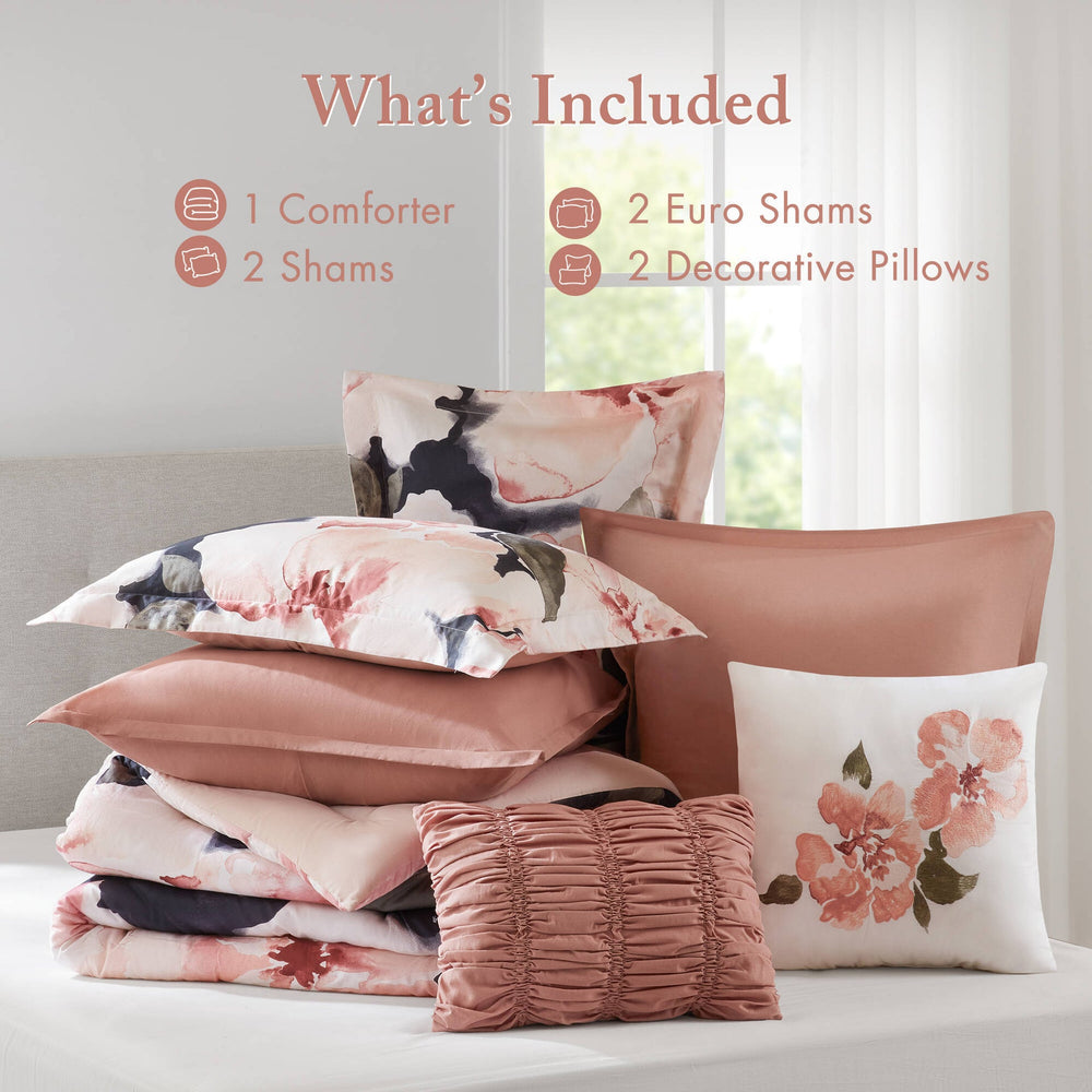 7- Piece King Comforter Set Media 4