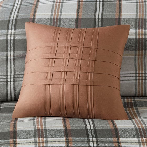Twin/Twin XL Plaid Comforter Set Media 4