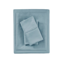4-Piece HeiQ Smart Temperature Cotton Blend Sheet Set perspective