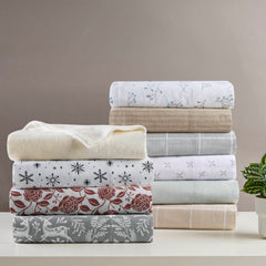 4-Piece 100% Cotton Printed Sheet Set perspective