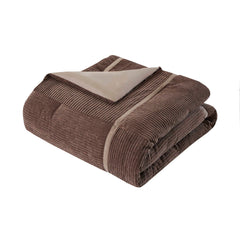 7 Piece Micro Corduroy Comforter Set perspective