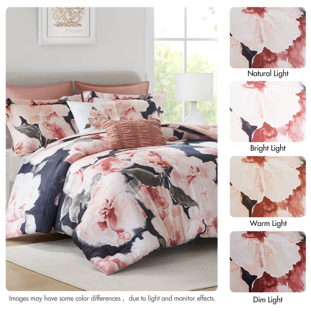 7- Piece Cal King Comforter Set Media 5
