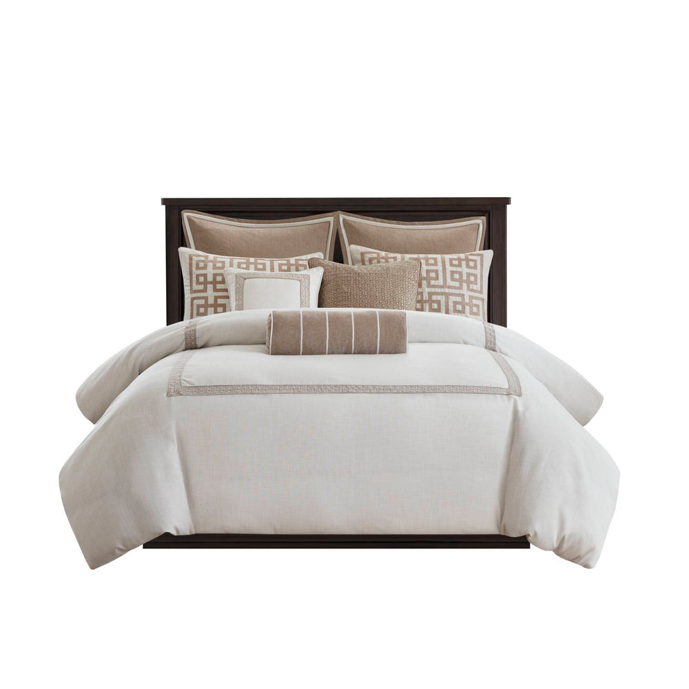 8- Piece Queen Comforter Set Media 9