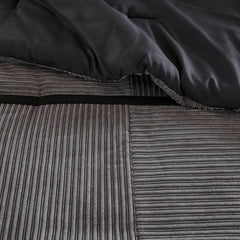 7 Piece Micro Corduroy Comforter Set perspective